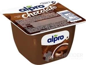 Alpro Sojadessert mit dunklem Schokoladengeschmack