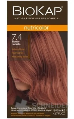 BIOKAP nutricolor Haarfarbe 7.4