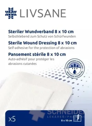 LIVSANE Steriles Pflaster für Wunden