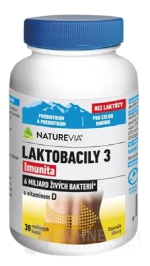 SWISS NATUREVIA LACTOBACILLS 3 Immunität