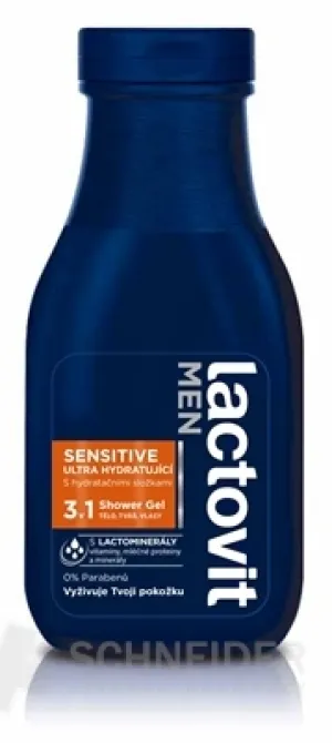 Lactovit MEN SENSITIVE 3 in 1 Duschgel
