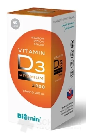 Biomin VITAMIN D3 PREMIUM 2000 IE
