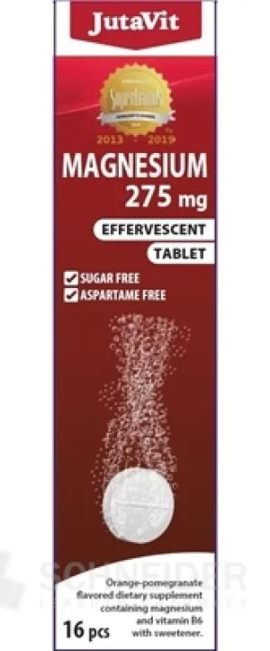 JutaVit Magnesium 275 mg + Vitamin B6