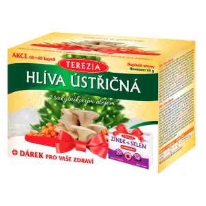 TEREZIA Austernpilz mit Sanddornöl cps. 120 + THERESAS GESCHENK Zink + Selen cps. 30