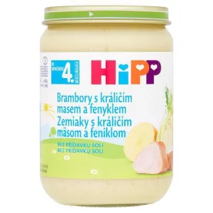 HiPP Beilage Kartoffeln mit Kaninchenfleisch und Fenchel