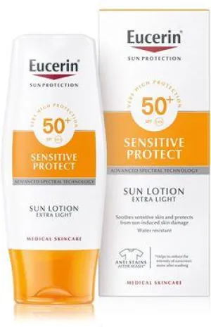 Eucerin Extra leichte Bräunungslotion LSF 50 150 ml