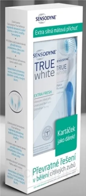 SENSODYNE TRUE weiß EXTRA FRISCH