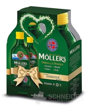 MOLLER'S Omega-3-FISCHÖL Zitronengeschmack
