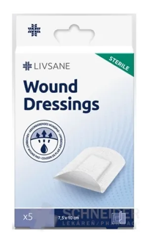 LIVSANE Steriles Pflaster für Wunden