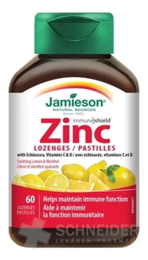 JAMIESON ZINK-LUTSCHEN MIT VITAMIN C und D3