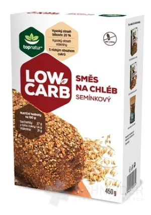 topnatur LOW CARB MIX FÜR BROT Saatgut