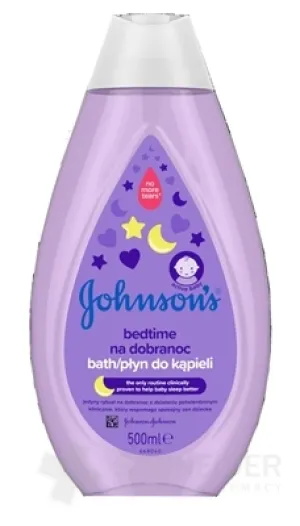 Johnson's Bedtime-Bad für einen erholsamen Schlaf