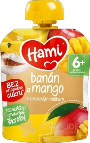 Hami-Fruchtbeutel Banane und Mango