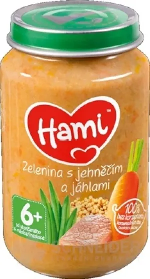 Hami-Beilage Gemüse mit Lamm und Weizen