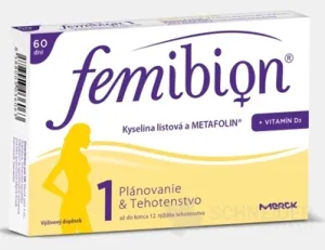 Femibion ​​​​1 Folsäure und METAFOLIN + Vit. D3