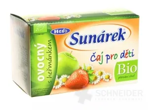SUNÁREK KINDER-BIO-FRÜCHTETEE MIT KAMILLE