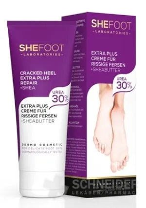 SheFoot CREME für rissige Fersen EXTRA PLUS