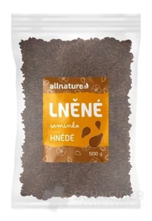 Allnature Leinsamen braun