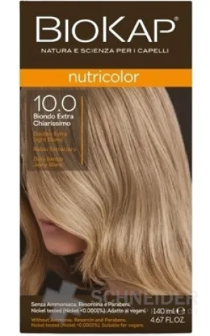 BIOKAP nutricolor Haarfarbe 10,0