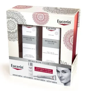 Eucerin Hyaluron-Filler Tagescreme für normale/Mischhaut 50 ml + Augencreme 15 ml