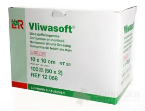 VLIWASOFT STERILE KOMPRESSEN 10x10 cm