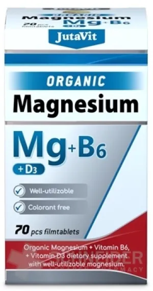 JutaVit Organisches Magnesium + B6 + D3