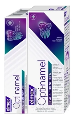 ELMEX OPTI-NAMEL SET ZAHNPASTA+MUNDSPÜLUNG
