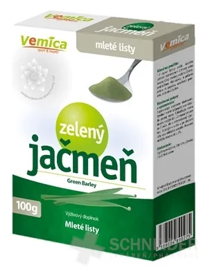 Vemica Grüne Gerste – gemahlene Blätter