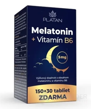 PLATAN Melatonin + Vitamin B6