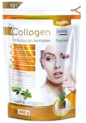 JutaVit Collagen 10 g + Hyaluron-Komplex – Ananas