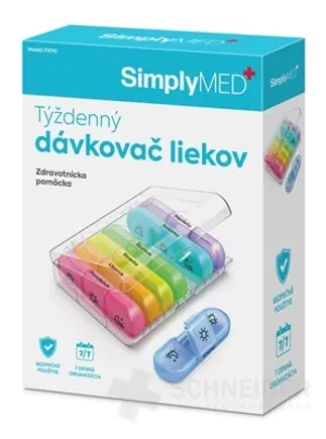 SimplyMED Wochen-Medikamentenspender