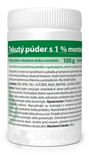 VULM Flüssigpulver mit 1 % Menthol
