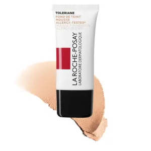 La Roche-Posay Toleriane Teint mattierendes Schaum-Make-up, Farbton 03 Sand 30 ml