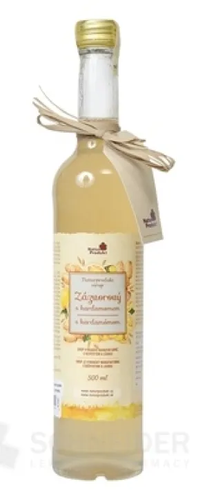 NaturProdukt Ingwersirup mit Kardamom