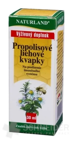 NATURLAND PROPOLIS ALKOHOL TROPFEN