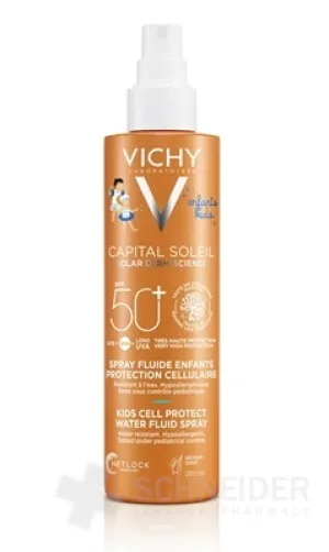 VICHY CAPITAL SOLEIL Fluid Spray Kinder SPF50+