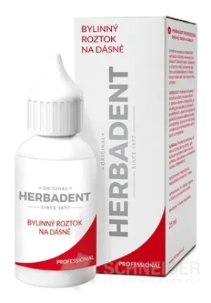 HERBADENT Professionelle pflanzliche GUM-LÖSUNG