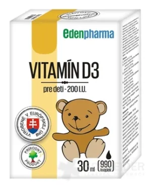 EDENPharma VITAMIN D3 für Kinder 200 IE
