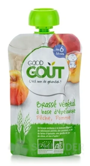 Good Gout BIO Pfirsich-Apfel-Dinkel-Dessert