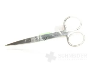 CHIRURGISCHE SCHERE GERADE SPITZE 13 cm