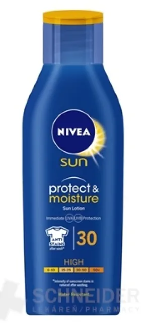 NIVEA SUN Feuchtigkeitslotion zum Bräunen OF30