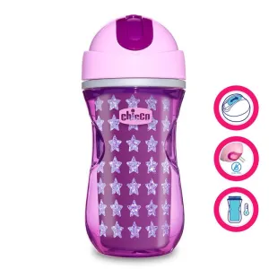 CHICCO Thermo Sport Becher mit Strohhalm 266 ml