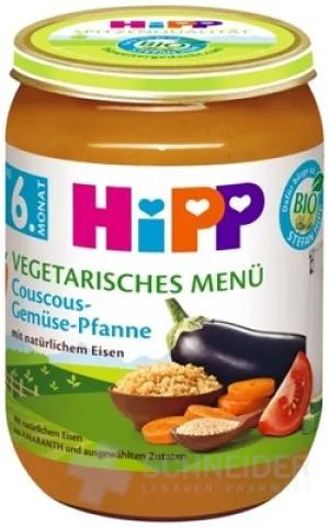 HiPP BIO Vegetarisches Menü Couscous