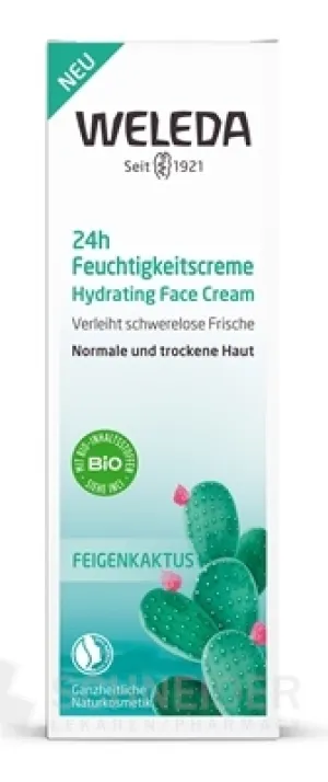 WELEDA OPUNCIA 24h feuchtigkeitsspendende Hautcreme