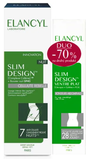 Elancyl Slim Desing Nacht 200 ml + Flat Belly 150 ml
