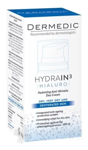 DERMEDIC HYDRAIN3 HIALURO TAGESCREME