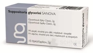 SUPPOSITOR GLYCERINI SANOVA Classic 2g