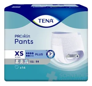 TENA PANTS PLUS XS AT 14 KS, SAVOS: 1.710 ML,