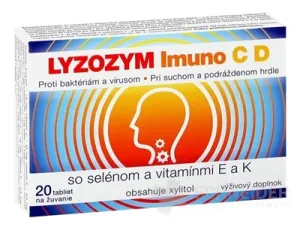 LYSOZYM IMUNO CD MIT SELEN UND VITAMINEN E und K