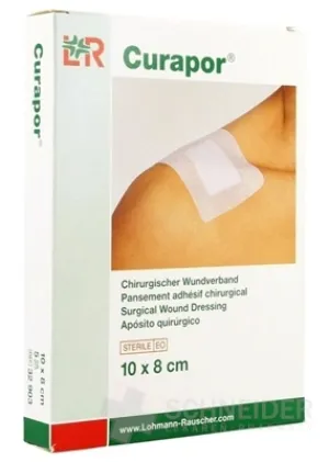 CURAPOR WUNDABDECKUNG TRANSPARENT 10x8cm